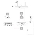 Sen tắm âm tường Demuhler SH601053-CR hiện đại