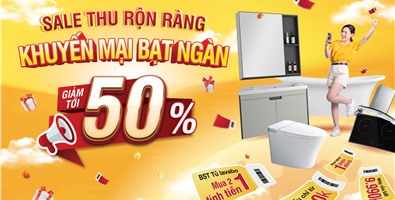SALE THU RỘN RÀNG - KHUYẾN MẠI BẠT NGÀN