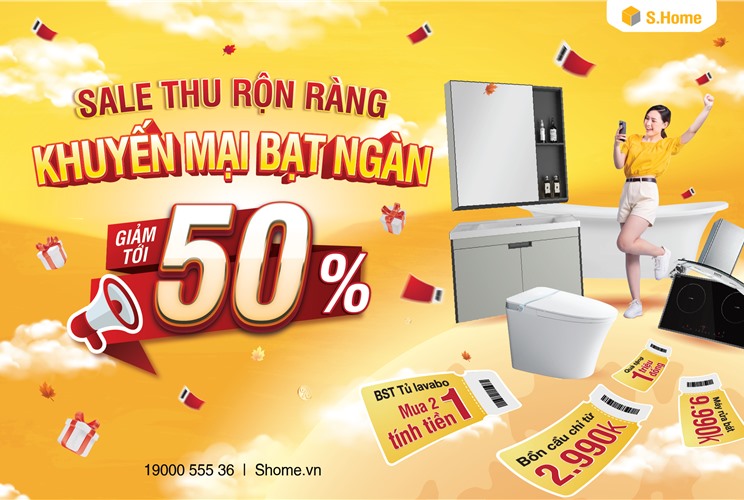SALE THU RỘN RÀNG - KHUYẾN MẠI BẠT NGÀN