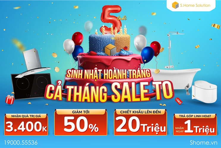 💥 🎁 SINH NHẬT HOÀNH TRÁNG - CẢ THÁNG SALE TO 🌈🔥