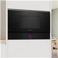 Lò vi sóng Bosch Ber732B1 series 8 mặt kính đen cao cấp
