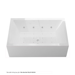 Bồn tắm sục kép Sanycces hệ DS Confort CUBE BN121190120DS Bồn tắm sục kép Sanycces hệ DS Confort CUBE BN121190120DS