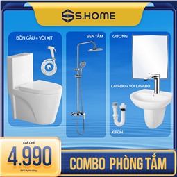 Combo Thiết Bị Phòng Tắm Tiện Nghi 4.990K