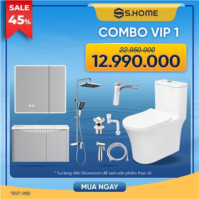 Combo Phòng tắm Ấn Tượng 12990k