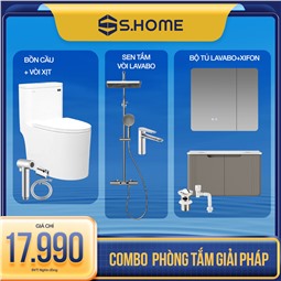 Combo Thiết Bị Vệ Sinh Hiện Đại 17.990K Combo Thiết Bị Vệ Sinh Hiện Đại 17.990K