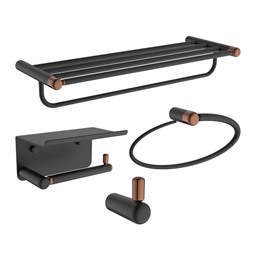 Bộ phụ kiện phòng tắm ML119006KRG Bộ phụ kiện phòng tắm ML119006KRG