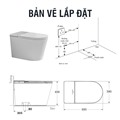Bồn cầu thông minh DeMuhler ML368007 chất lượng