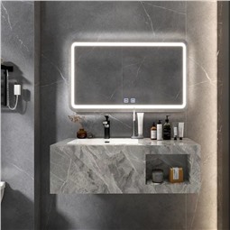 Tủ lavabo kèm gương MORRIS MR6634-100BC Tủ lavabo kèm gương MORRIS MR6634-100BC