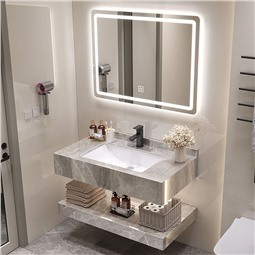 Tủ lavabo kèm gương MORRIS MR6640-100BC