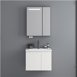 Tủ lavabo kèm tủ gương MORRIS MR251608-60 Tủ lavabo kèm tủ gương MORRIS MR251608-60