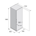 Tủ mát độc lập Asko RFR586KNCS1 sang trọng