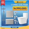 Combo Thiết Bị Phòng Tắm Ấn Tượng 14.990K