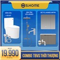Combo Thiết Bị Vệ Sinh Thời Thượng