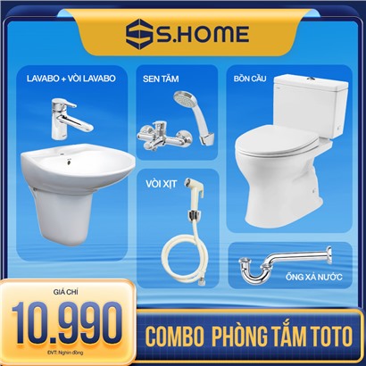 Combo thiết bị vệ sinh Toto giá chỉ 10990k