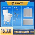 Bồn cầu TOTO MS885DT8 chỉ 4.990K khi mua Combo