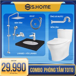 Combo thiết bị vệ sinh Toto giá 29990k Combo thiết bị vệ sinh Toto giá 29990k