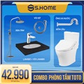 Combo thiết bị vệ sinh Toto giá 42990k