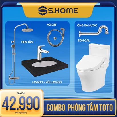Avata Combo thiết bị vệ sinh Toto giá 42990k