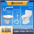 Combo thiết bị vệ sinh Toto giá chỉ 6690k