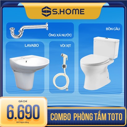 Combo thiết bị vệ sinh Toto giá chỉ 6690k