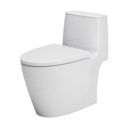 Bồn cầu đặt sàn 1 khối INAX S200  AC-902VN/BW1  + nắp CF-602VS