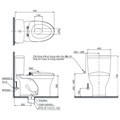 Bồn cầu điện tử TOTO CS735DW16 hiện đại