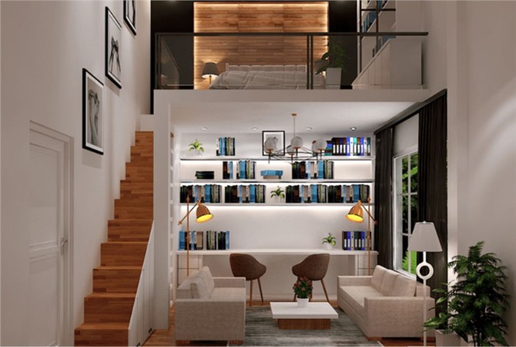 Các mẫu cầu thang gác lửng đẹp và góc nhìn phong thủy Các mẫu cầu thang gác lửng đẹp và góc nhìn phong thủy