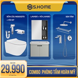 Combo Hoàn Mỹ thiết bị phòng tắm 29990K