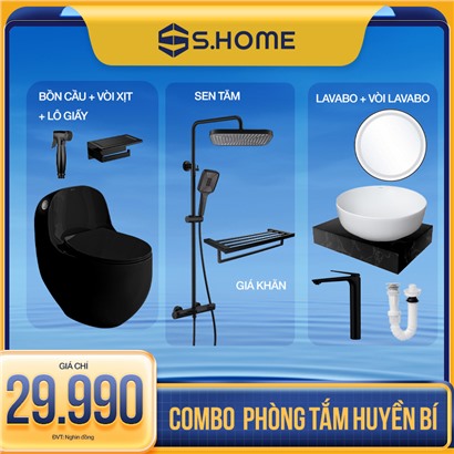 Avata Combo Huyền Bí thiết bị phòng tắm 29990K