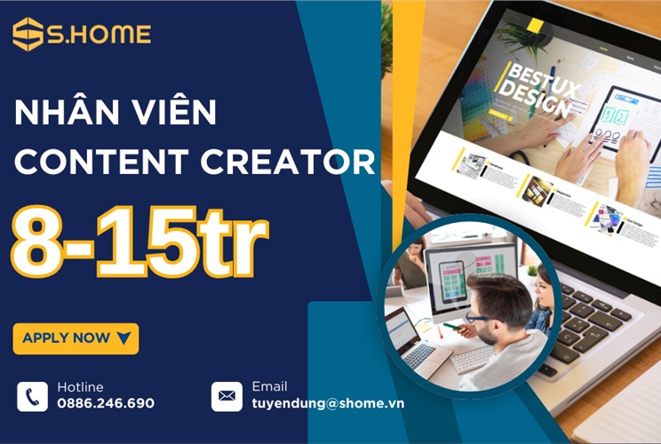 TUYỂN DỤNG NHÂN VIÊN CONTENT CREATOR