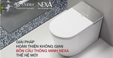 DeMuhler NEXA - Khi mọi tác vụ trong phòng tắm tự động
