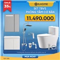 Combo Phòng Tắm Hiện Đại