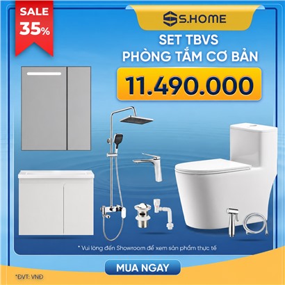 Combo Phòng Tắm Hiện Đại