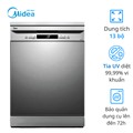 Máy rửa bát Midea MDW13-7635QS, 13 bộ kết nối Wifi