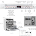 Máy Rửa Bát Bosch SMS2HAI12E cao cấp