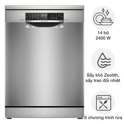 Máy rửa bát độc lập BOSCH serie 6 SMS6ZCI02P
