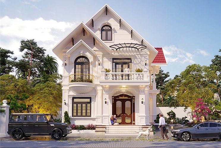 Mẫu biệt thự 2 tầng mái Thái ngày càng được ưa chuộng Mẫu biệt thự 2 tầng mái Thái ngày càng được ưa chuộng