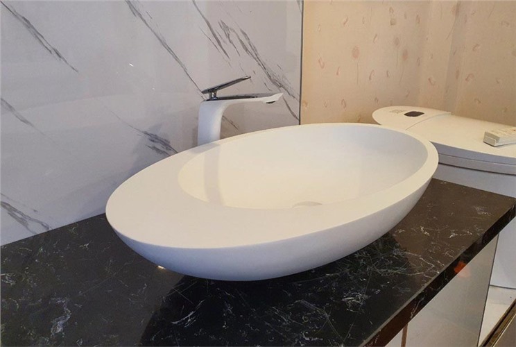 Chậu rửa mặt bàn đá: Điểm nhấn cho phòng tắm hiện đại Chậu rửa mặt bàn đá: Điểm nhấn cho phòng tắm hiện đại
