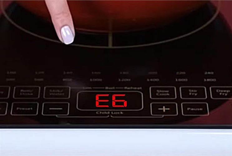 Lỗi E6 bếp từ: Nguyên nhân và cách khắc phục hiệu quả