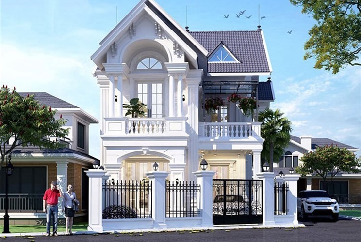 30+ mẫu nhà tân cổ điển 2 tầng đẹp, xu hướng hiện nay 30+ mẫu nhà tân cổ điển 2 tầng đẹp, xu hướng hiện nay