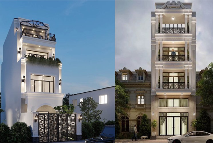 10+ Mẫu Nhà Phố 4 Tầng Đẹp, Hiện Đại Không Thể Bỏ Qua 10+ Mẫu Nhà Phố 4 Tầng Đẹp, Hiện Đại Không Thể Bỏ Qua