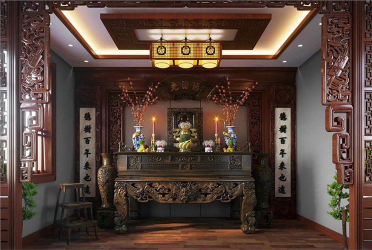 Phòng thờ đẹp - Nguyên tắc thiết kế chuẩn phong thủy Phòng thờ đẹp - Nguyên tắc thiết kế chuẩn phong thủy