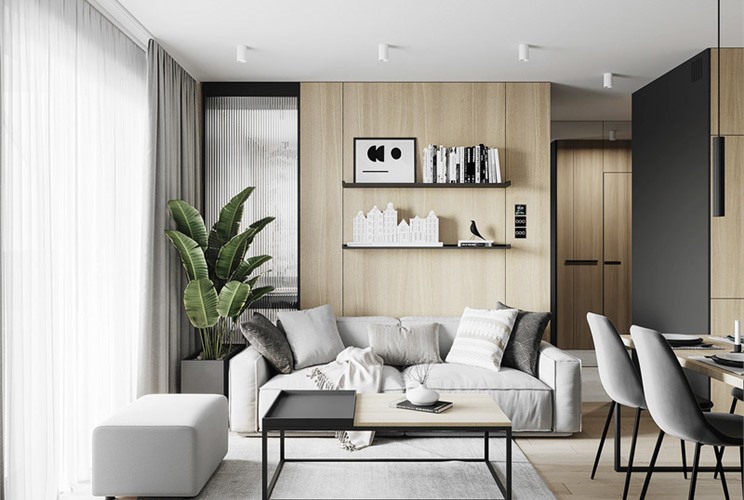Thiết Kế Nội Thất Căn Hộ 65m2: Ý Tưởng Tối Ưu Không Gian Sống Thiết Kế Nội Thất Căn Hộ 65m2: Ý Tưởng Tối Ưu Không Gian Sống