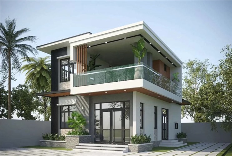 Xây nhà 2 tầng 600 triệu ở nông thôn vừa đẹp vừa tiết kiệm Xây nhà 2 tầng 600 triệu ở nông thôn vừa đẹp vừa tiết kiệm